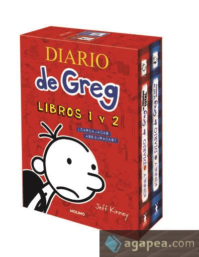 DIARIO DE GREG LIBROS 1 Y 2 EDICION ESTUCHE CON UN PRINGAO TOTAL