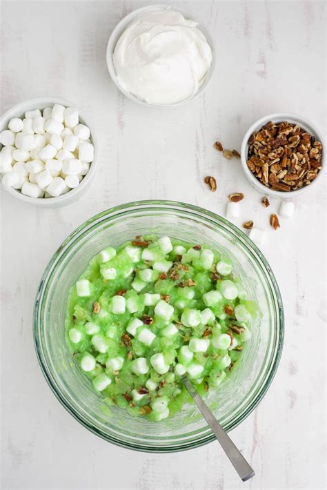 Vintage Pistachio Fluff salad - Upstate Ramblings