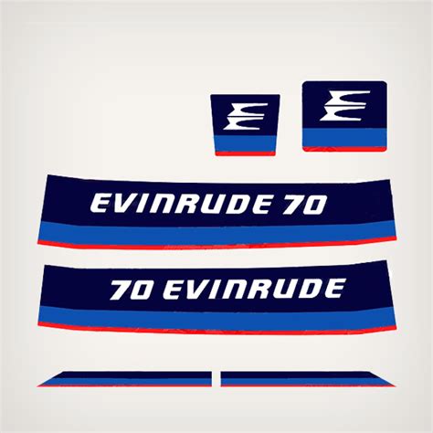 Evinrude Outboard Decal Set Replica Agrohort Ipb Ac Id