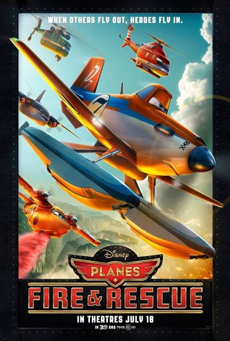 Planes 2 Missione Antincendio Locandine Del Sequel D Animazione