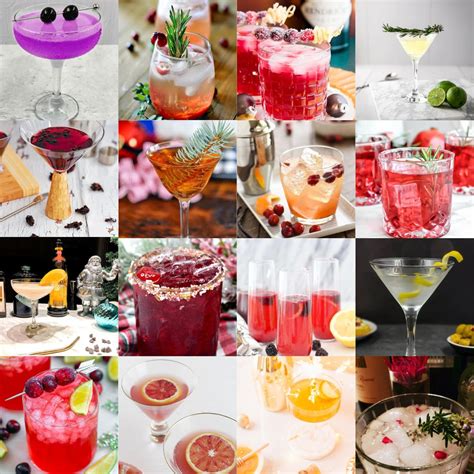 20 Christmas Gin Cocktails to Get the Holiday Party Started - Chenée Today