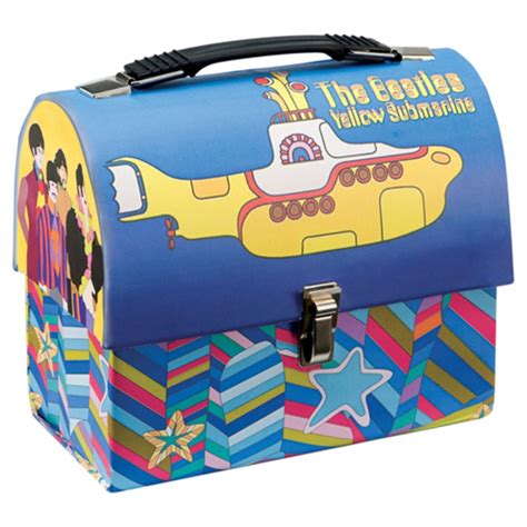 Beatles Lunch Box The Beatles Yellow Submarine Dome Lunch Box