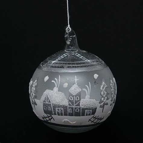 Austrian Hand Painted Christmas Ornaments Ruta European Artistry