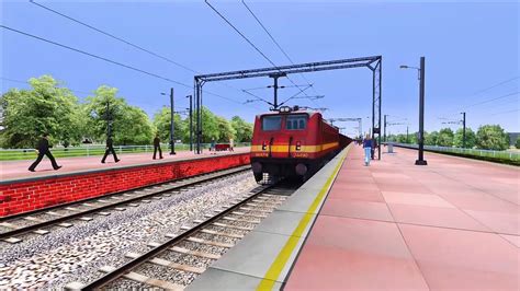 Rare Scene Of Indian Railways In Indian Train Simulator 2019 Video