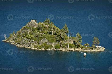 Lake Tahoe Fannette Island 24614053 Stock Photo at Vecteezy