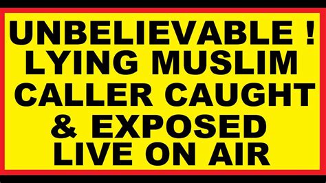 Lying Muslim Caller Exposed Taqiyya In Action Speakers Corner Youtube