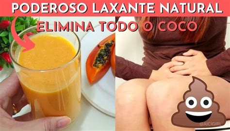 Poderoso Laxante Natural Para Barriga Inchada E Intestino Preso