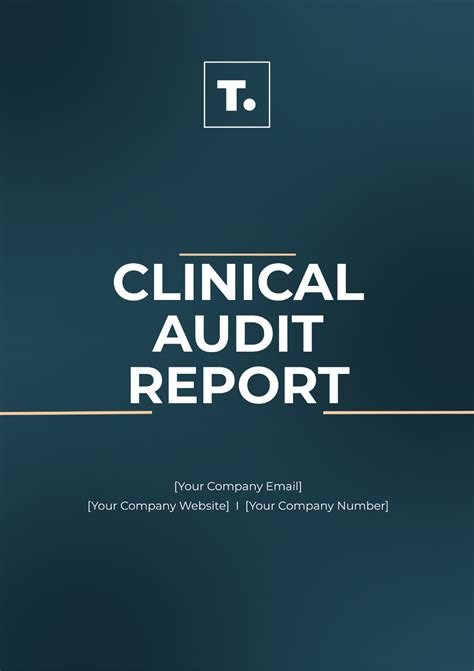 Free Clinical Audit Report Template Edit Online And Download