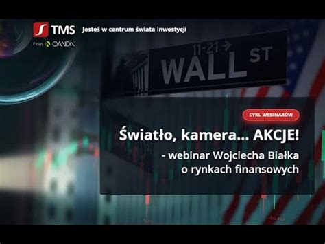 Akcje Z Wojciechem Bia Kiem Webinar Youtube