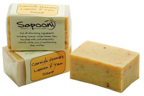 Cornish Honey Lemon And Tea Soap Sapooni