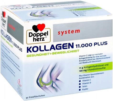 Doppelherz System Kollagen Plus Kolagen Do Picia Ampu Ek