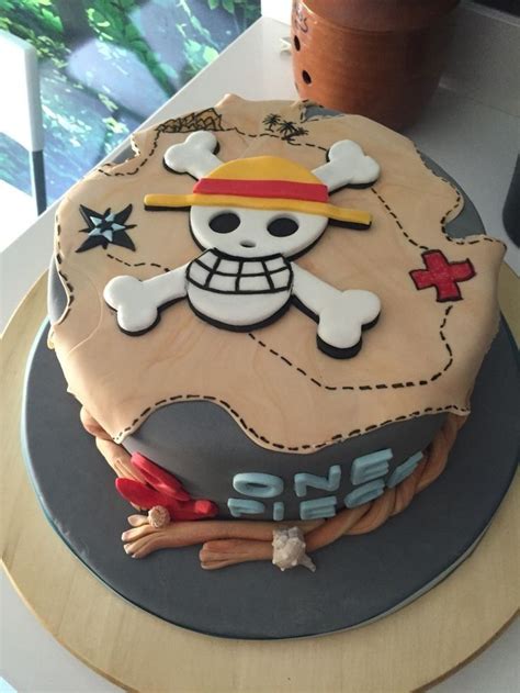 One Piece Birthday Cake Dolci Idee Idee Torta Cibo