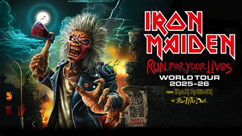 Iron Maiden Run For Your Lives World Tour Celebrates A 50 Year Legacy