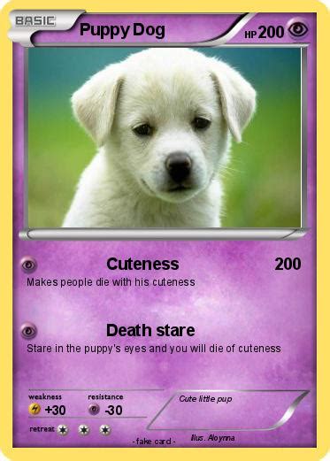 Pokémon Puppy Dog 24 24 - Cuteness - My Pokemon Card