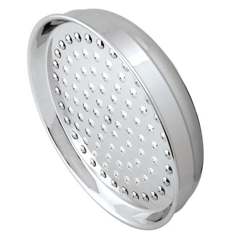 Kingston Brass 1 Spray 8 In Single Wall Mount Fixed Rain Shower Head In Polished Chrome Hk124a1