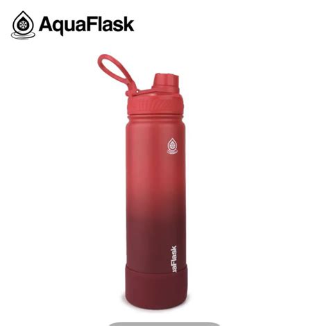 Aquaflask Oz Wide Mouth With Flip Cap Spout Lid Flexible Cap Dream