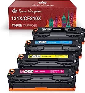 Toner Kingdom Reemplazo de cartucho de tóner compatible para HP 131X