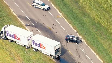 Fedex Truck Accident Today 2024 - Diana Filippa