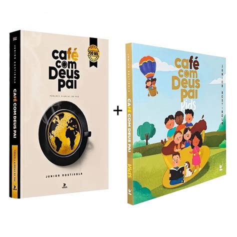 Kit 2 Livros Devocional Café Deus Pai 2024 Café Deus Pai