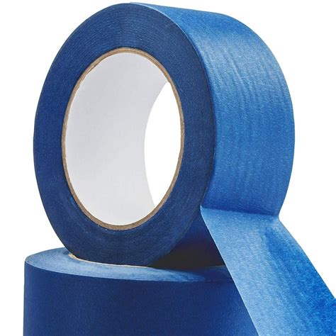 No Residue 2 Inch 60 Yard Blue Painters Tape 2 Pk Easy Tear Pro Grade Removable Masking Tape