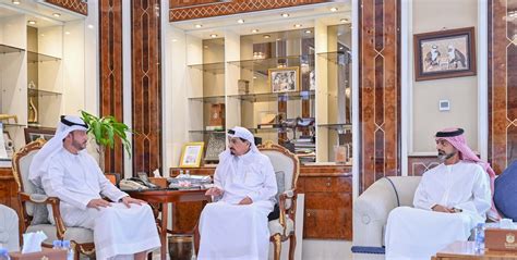 Ajman Ruler receives CEO of Ajman Bank - Business - Economy and Finance ...