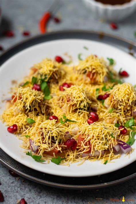 Easy Sev Puri (Indian Street Food) - Piping Pot Curry