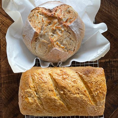 Oatmeal Bread No Knead Sourdough Recipe Homemade Food Junkie