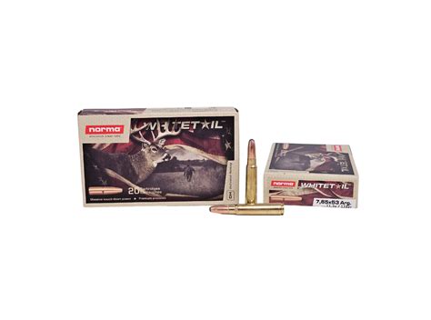 Norma Whitetail 7 65x53mm Argentine Soft Point 20 Rounds