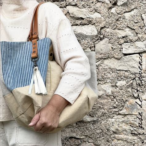 Sac Cabas Mix Jean FIESTA Muse De Provence