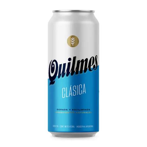 Cerveza Lata QUILMES 473cc Supermercado Roldan