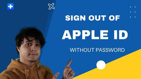 How To Sign Out Of Apple Id Without Password Youtube