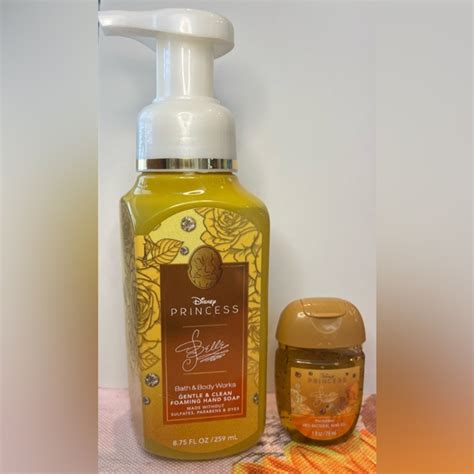 Disney Bath Body Disney Princess Belle Foaming Hand Soap And Sanitizer Set Bbw New Poshmark