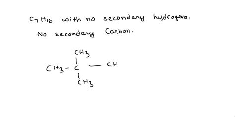 Solved Give The Systematic Names For All Alkanes With Molecular Formula C7h16 That Do Not Have