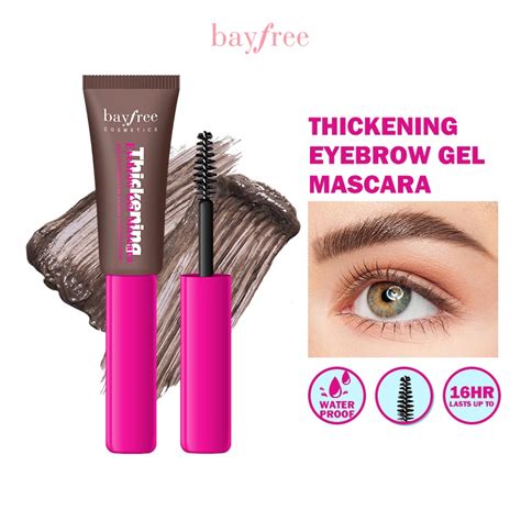 Bayfree Eyebrow Gel With Brush Brow Tinted Dye Waterproof Long