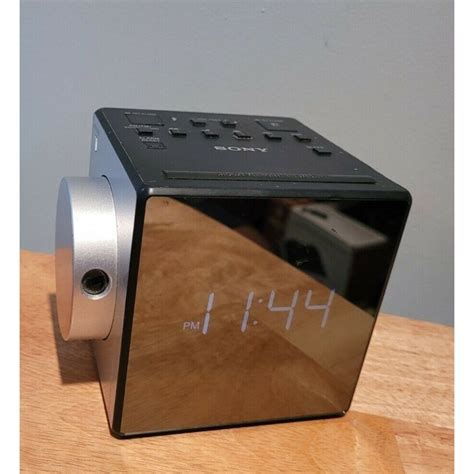 Sony ICF C1PJ Clock Radio W Nature Sounds And Projection Etsy Canada