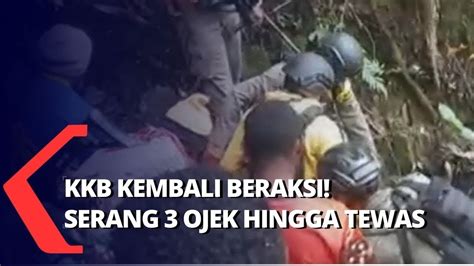 Sebanyak Sopir Ojek Diserang Kelompok Bersenjata Hingga Tewas Di