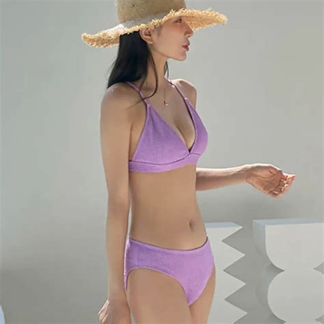Sexy Strap Bikini Swimsuit Buyma