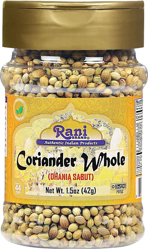 Amazon Jiva Organics Organic Coriander Seeds Whole 1 25 Pound Bulk