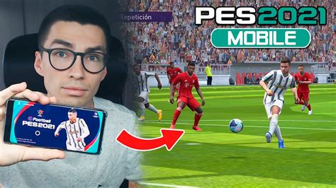 YA SALIÓ EL PES MOBILE 2021 Y ES GENIAL MEJOR JUEGO DE FÚTBOL PARA