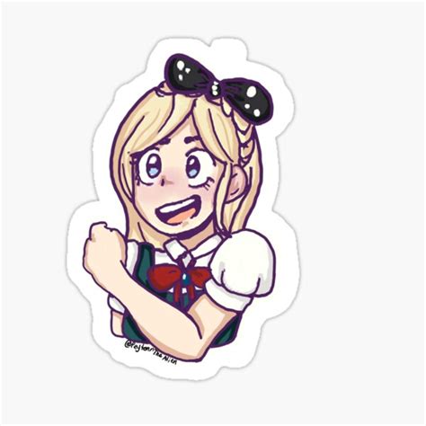 Sonia Nevermind Sticker For Sale By Peytonthealien Redbubble