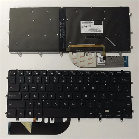 New Genuine US Keyboard For Dell XPS 15 7558 7568 9550 9560 With