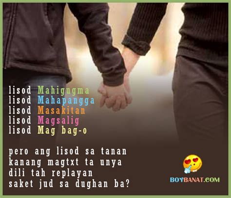 Visayan Love Quotes and Bisaya Love Sayings SMS ~ Boy Banat