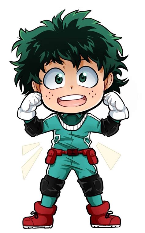 Ảnh Chibi Izuku Midoriya 2 Anhanimecom