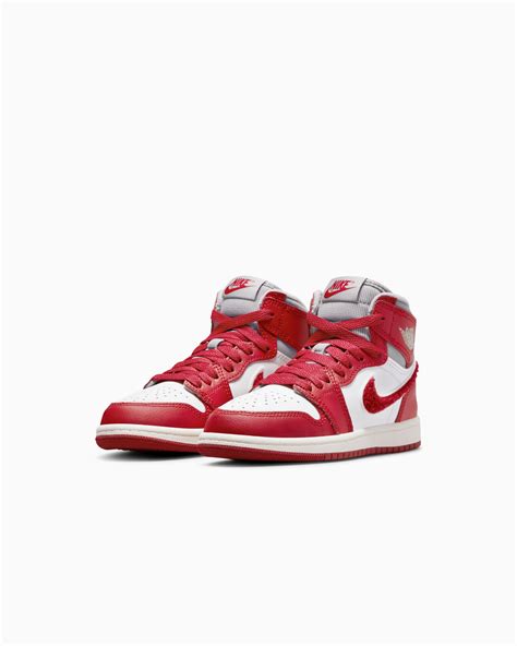 Air Jordan 1 Retro High OG PS Newstalgia Chenille Vermelho CU0449