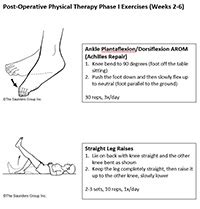 Achilles Tendon Repair Protocols Post Surgical Timeline New York City