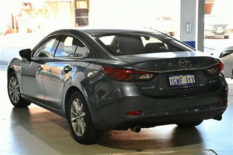 Sold 2015 Mazda 6 Touring Skyactiv Drive In Blue Used Sedan