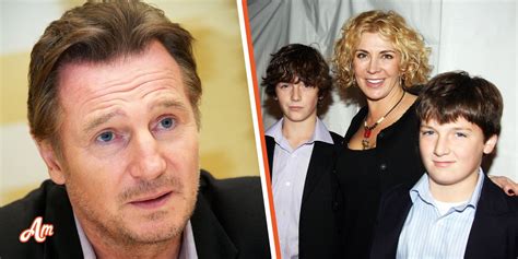 Widowed Liam Neeson Put Everything Aside & Dedicated Life to Sons - He ...