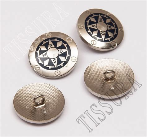 Metal Buttons Fabric: Fabrics from Italy, SKU 00038941 at $200 — Buy Luxury Fabrics Online