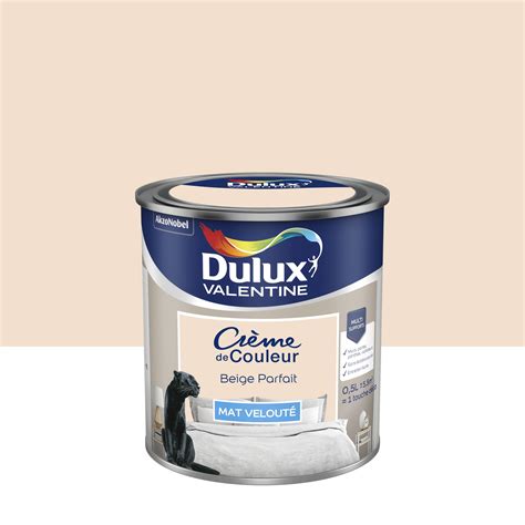 Peinture Mur Beige Parfait Mat Dulux Valentine Cr Me De Couleur L