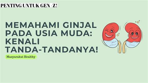 Kebiasaan Sepele Yang Bisa Merusak Ginjal Di Usia Muda Perhatikan Ini